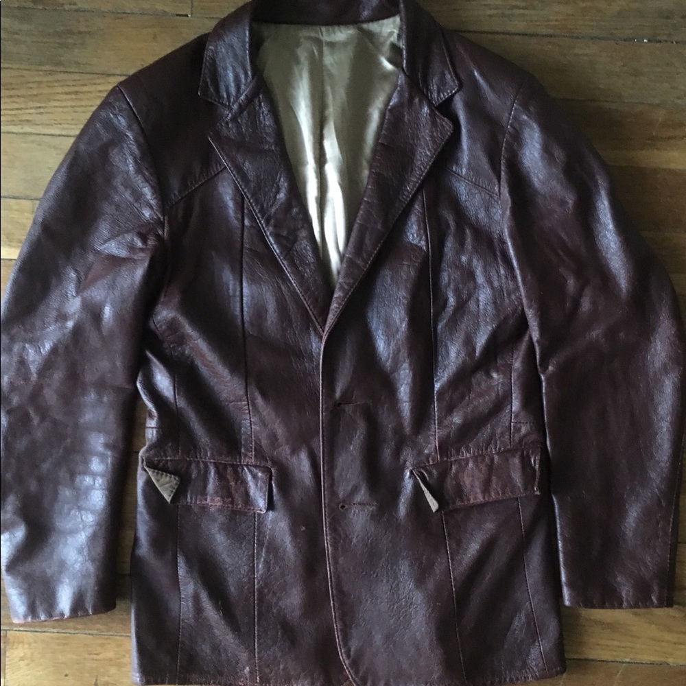 Vintage leather jacket